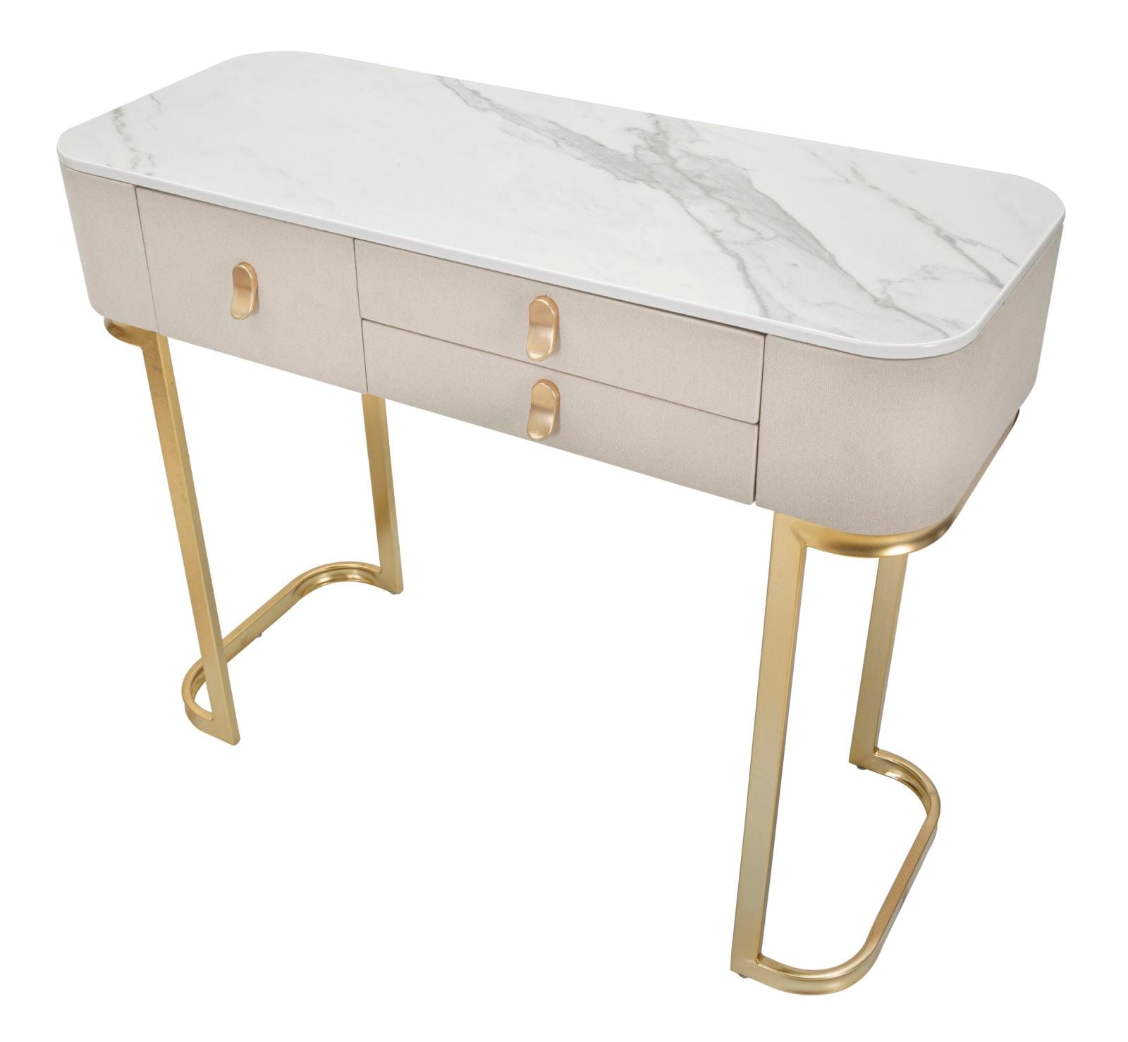 Mauro Ferretti Console 3 Cassetti Beauty cm 100x40x80
