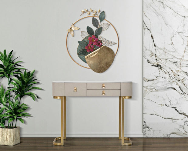 Mauro Ferretti Console 3 Cassetti Beauty cm 100x40x80