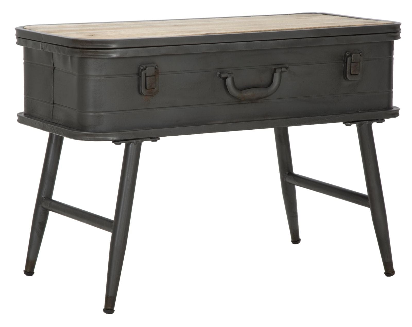 Mauro Ferretti Console Industry C/Contenitore cm 60x29x43,5