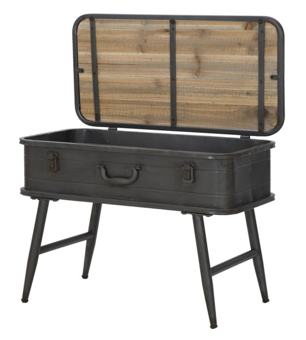 Mauro Ferretti Console Industry C/Contenitore cm 60x29x43,5