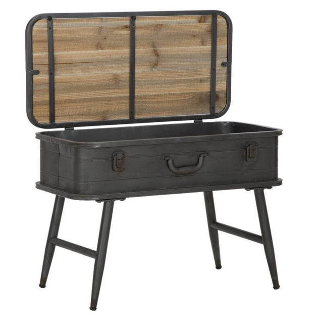 Mauro Ferretti Console Industry C/Contenitore cm 60x29x43,5