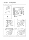 Mauro Ferretti Console Spring cm 108x36,8x80