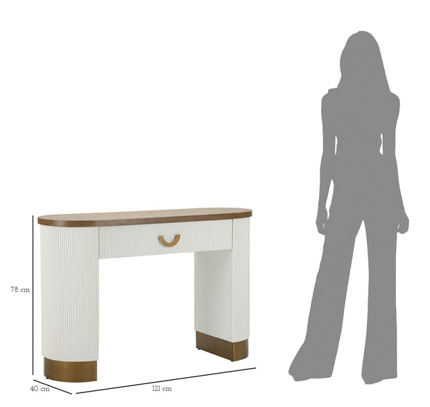 Mauro Ferretti Console Tolosa cm 121x40x78