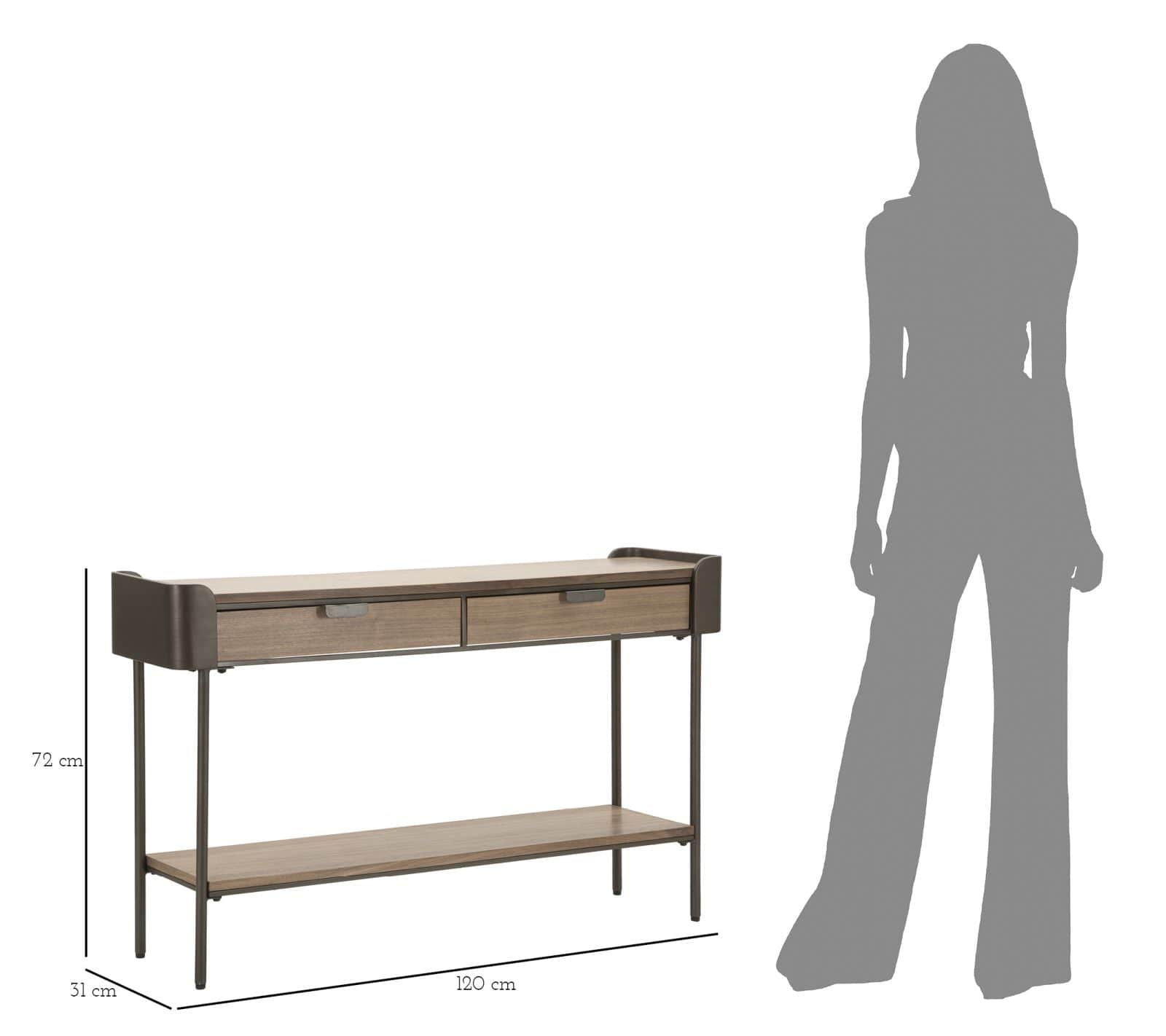Mauro Ferretti Console Toronto cm 120x31x72