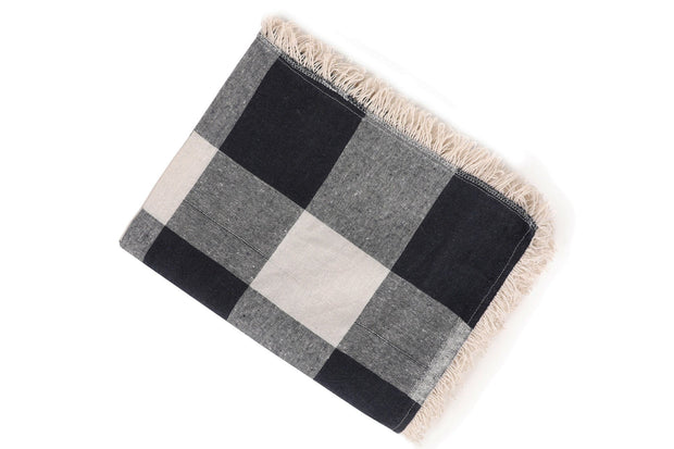 Asir Coperta cotone Dama Blu, 180 x 230 cm