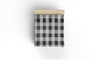 Asir Coperta cotone Dama Blu, 180 x 230 cm