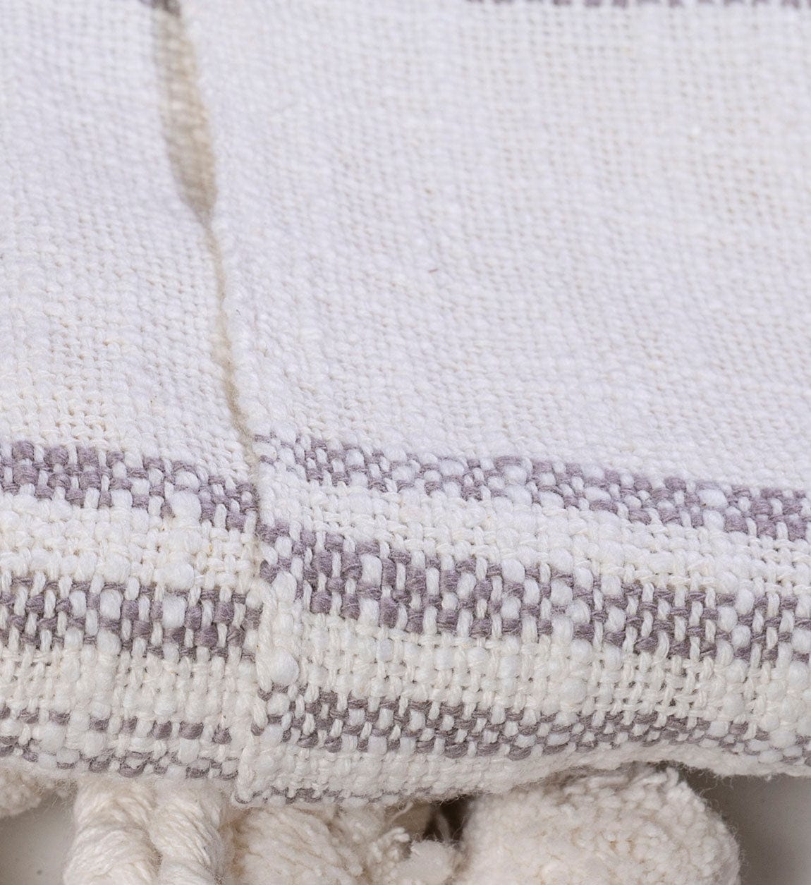 Coperta cotone Kenia Bianco, 160 x 120 cm (2)