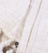 Coperta cotone Kenia Bianco e Nero, 160 x 120 cm (2)