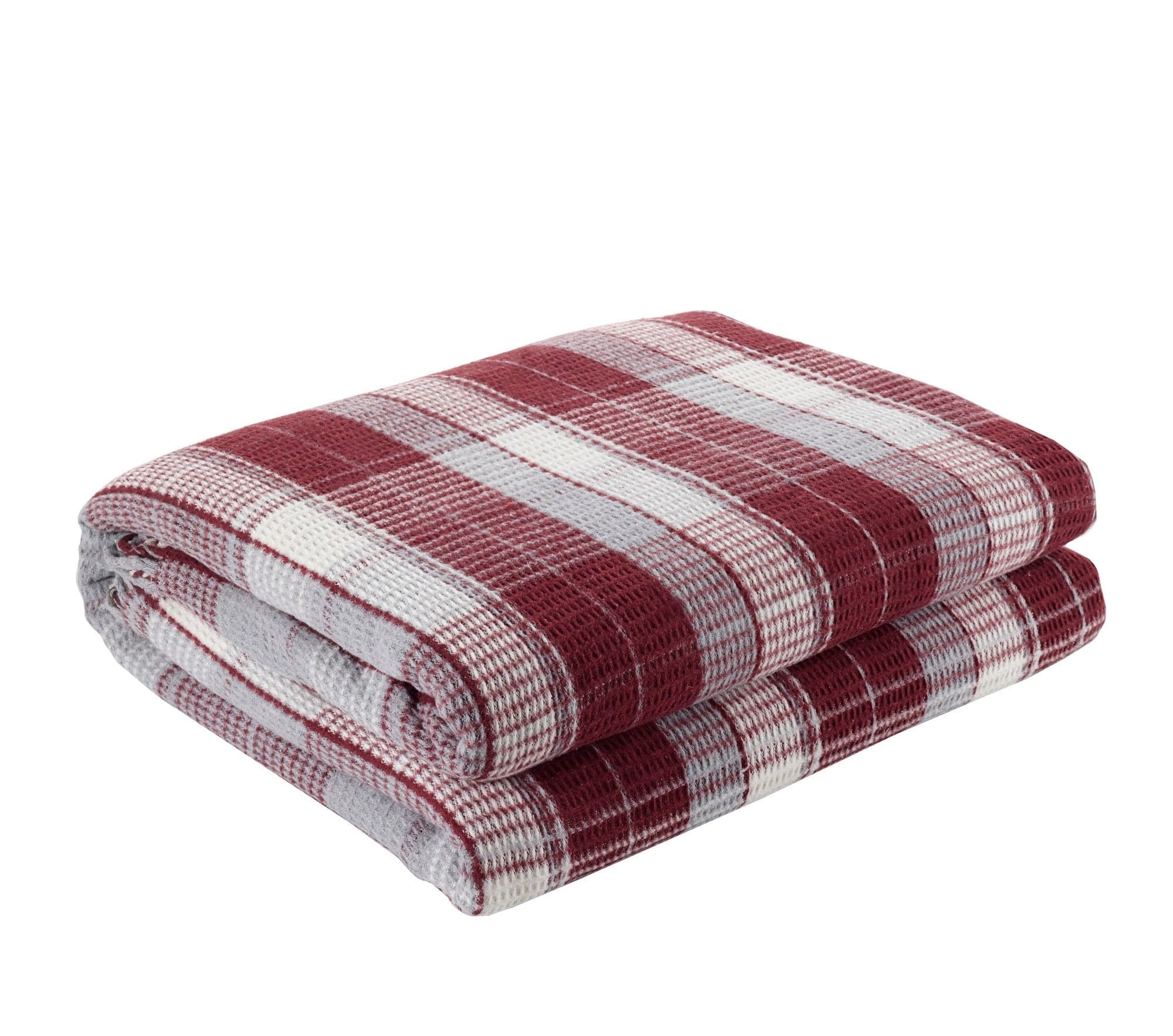 Asir Coperta Ekose III Rosso, 180 x 220 cm