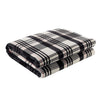 Asir Coperta Ekose Nero, 180 x 220 cm