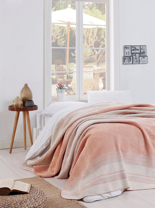 Asir Coperta Stripe Beige, 180 x 220 cm