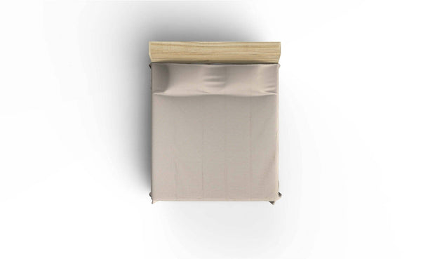 Asir Copriletto in cotone King Beige, 260 x 220 cm