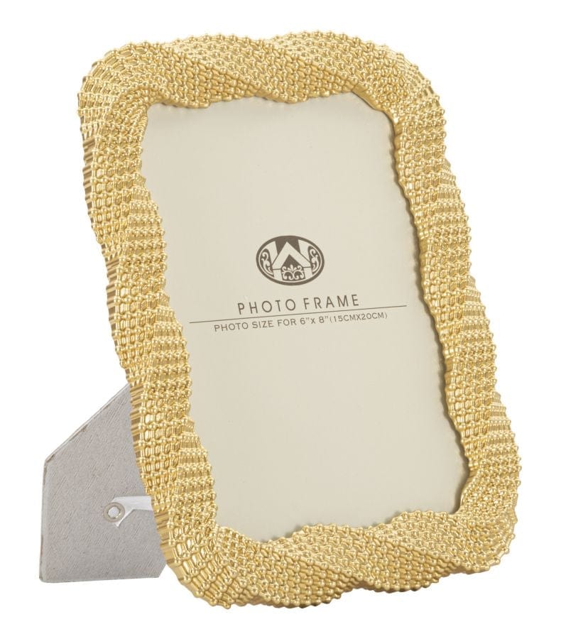 Mauro Ferretti Cornice Bead Gold cm 20x2x25,3 (Misura Interna cm 15x20)
