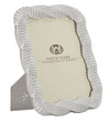 Mauro Ferretti Cornice Bead Silver cm 20x2x25,3 (Misura Interna cm 15x20)