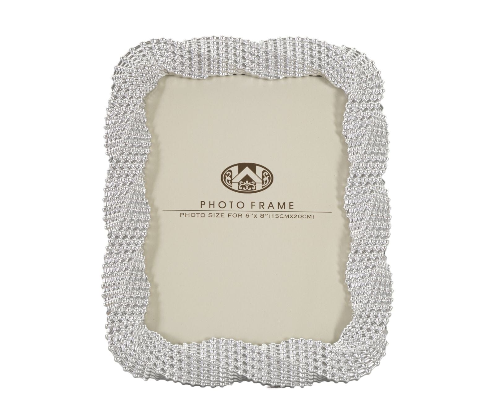 Mauro Ferretti Cornice Bead Silver cm 20x2x25,3 (Misura Interna cm 15x20)