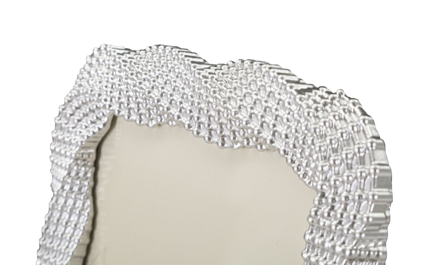Mauro Ferretti Cornice Bead Silver cm 20x2x25,3 (Misura Interna cm 15x20)