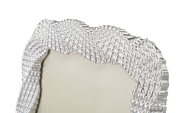 Mauro Ferretti Cornice Bead Silver cm 20x2x25,3 (Misura Interna cm 15x20)