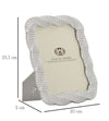 Mauro Ferretti Cornice Bead Silver cm 20x2x25,3 (Misura Interna cm 15x20)