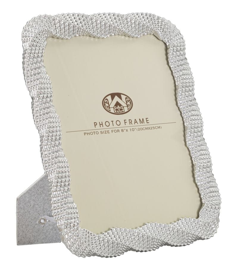 Mauro Ferretti Cornice Bead Silver cm 25x2,2x30,2 (Misura Interna cm 20x25)