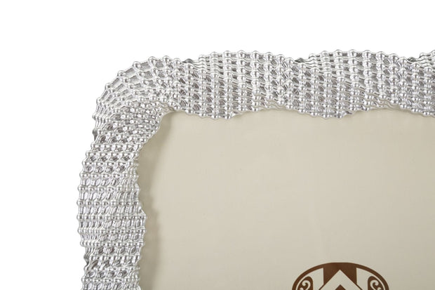 Mauro Ferretti Cornice Bead Silver cm 25x2,2x30,2 (Misura Interna cm 20x25)