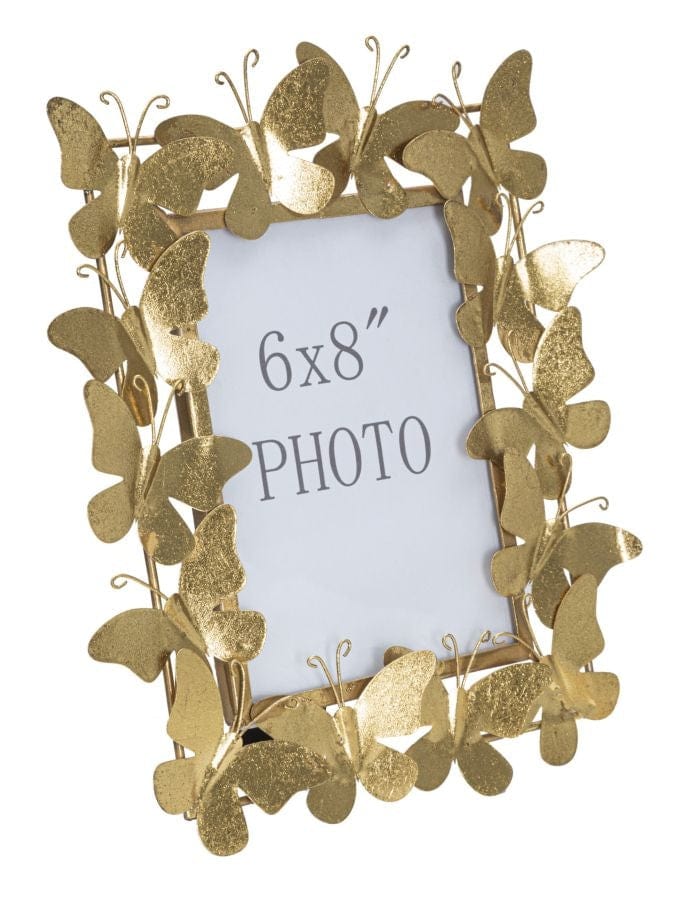 Mauro Ferretti Cornice Butterfly Glam cm 28x11,5x30,5 (Misura Interna cm 15x20)