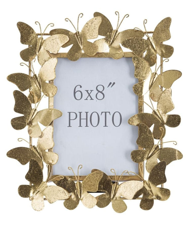Mauro Ferretti Cornice Butterfly Glam cm 28x11,5x30,5 (Misura Interna cm 15x20)