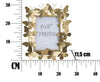 Mauro Ferretti Cornice Butterfly Glam cm 28x11,5x30,5 (Misura Interna cm 15x20)