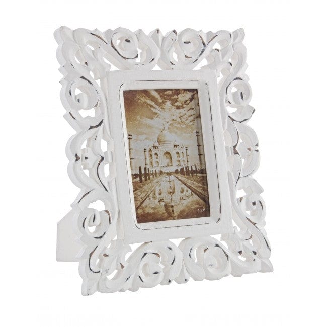 Bizzotto Cornice foto Dalila Carving Bianco