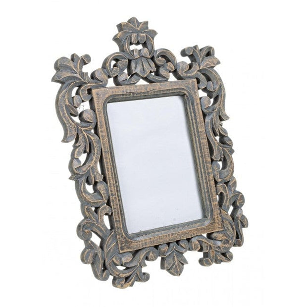 Bizzotto Cornice foto Dalila Carving Grigio
