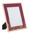 Mauro Ferretti Cornice Glam Bordeaux cm 28x1,5x33,5 (Misura Interna cm 20x25)