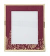 Mauro Ferretti Cornice Glam Bordeaux cm 28x1,5x33,5 (Misura Interna cm 20x25)