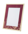Mauro Ferretti Cornice Glam Bordeaux cm 28x1,5x33,5 (Misura Interna cm 20x25)