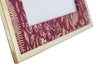 Mauro Ferretti Cornice Glam Bordeaux cm 28x1,5x33,5 (Misura Interna cm 20x25)