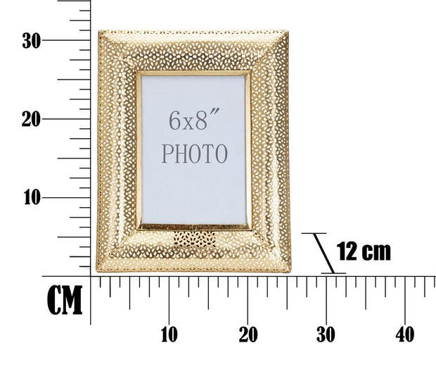 Mauro Ferretti Cornice Glam Holes cm 25x12x31 (Misura Interna cm 15x20)