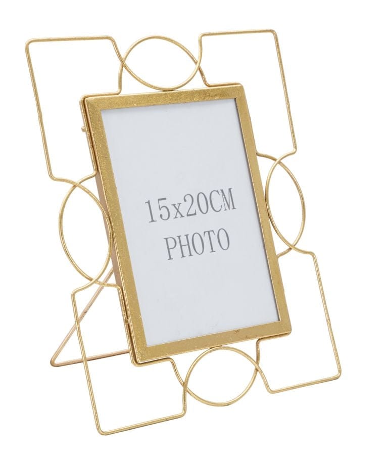 Mauro Ferretti Cornice Iron Glam U cm 24x15x28 (Misura Interna 15x20)