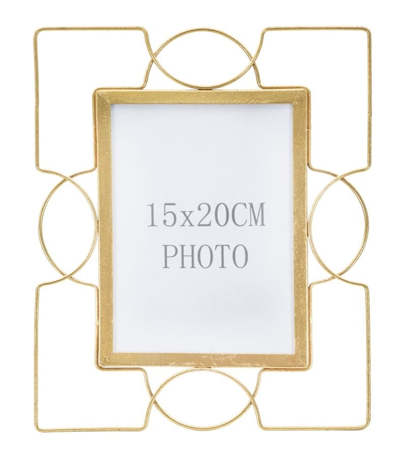 Mauro Ferretti Cornice Iron Glam U cm 24x15x28 (Misura Interna 15x20)