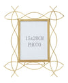 Mauro Ferretti Cornice Iron Glam x cm 29,5x14x32 (Misura Interna 15x20)