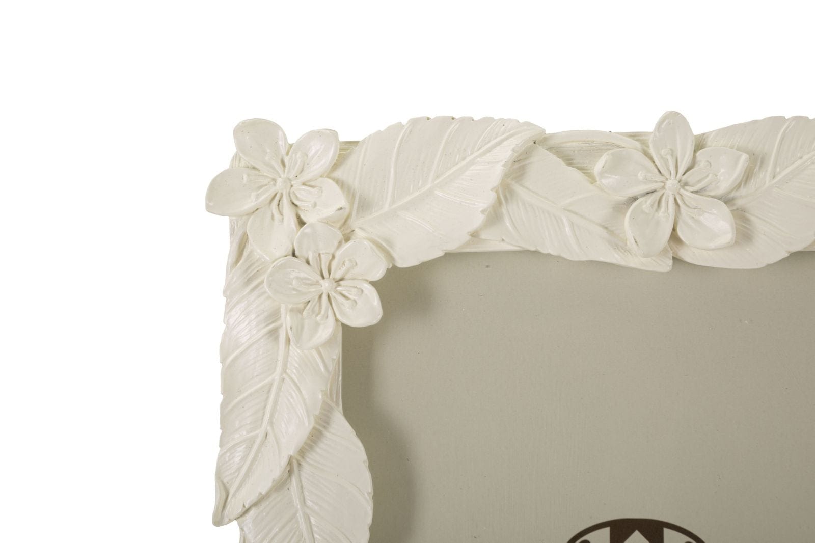 Mauro Ferretti Cornice Leaf Cream cm 20,5x2x26 (Misura Interna cm 15x20)