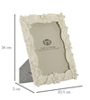 Mauro Ferretti Cornice Leaf Cream cm 20,5x2x26 (Misura Interna cm 15x20)