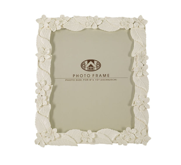 Cornice Leaf Cream cm 26x2x30,7 (Misura Interna cm 20x25) (3)