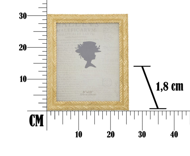 Mauro Ferretti Cornice Stick Glam cm 25,3x1,8x30,5 (Misura Interna cm 20x25)