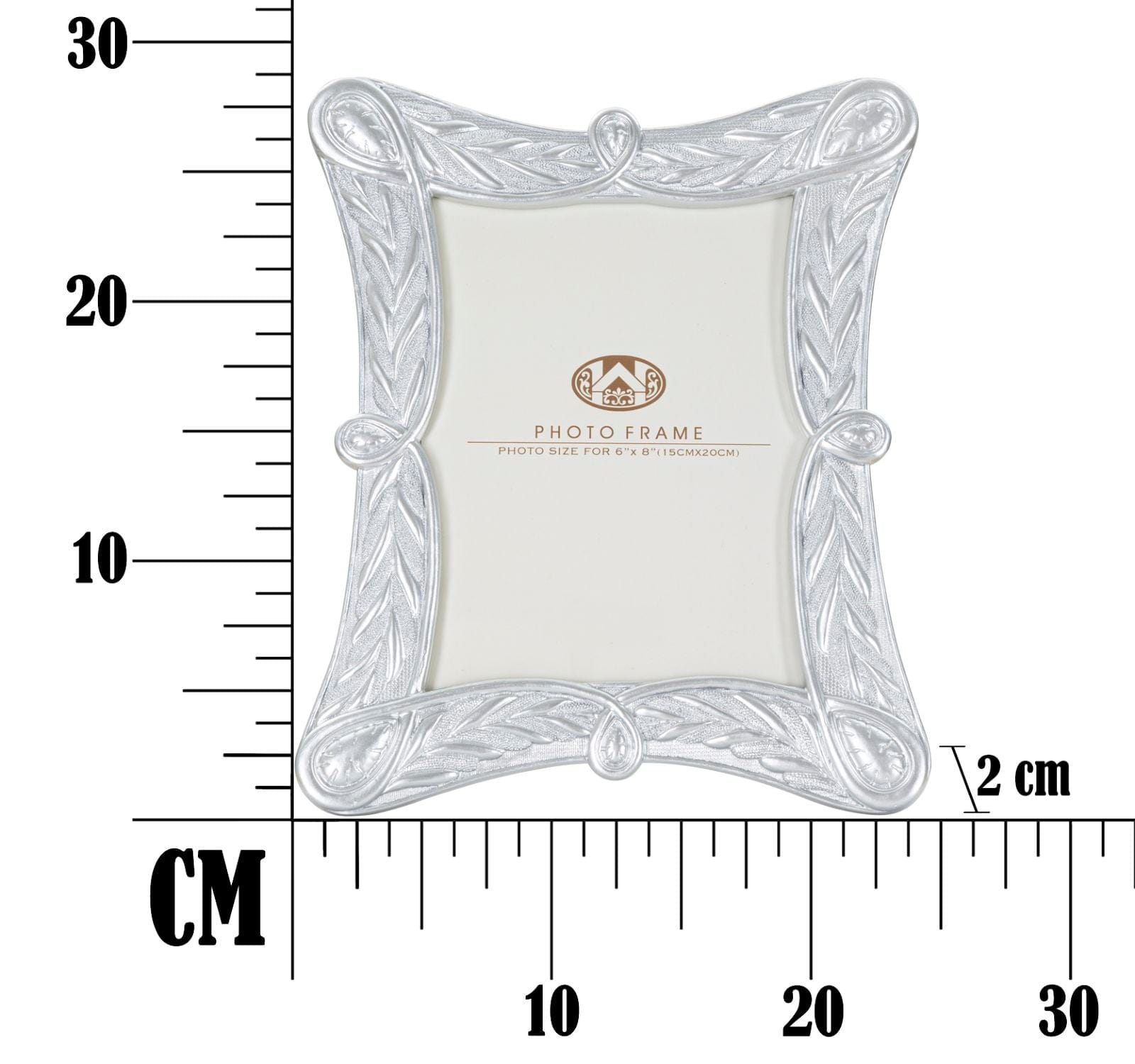 Mauro Ferretti Cornice x Silver cm 23,3x2x28,2 (Misura Interna cm 15x20)