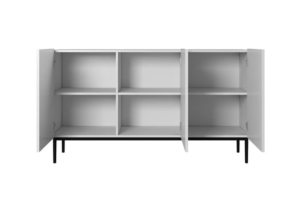 Bogart Credenza a 3 ante Nicole 150-3D Nero