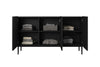 Bogart Credenza a 3 ante Nicole 150-3D Nero