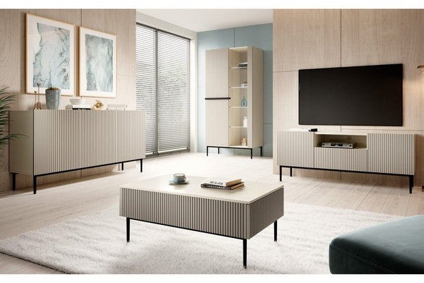 Bogart Credenza a 3 ante Nicole 150-3D Nero