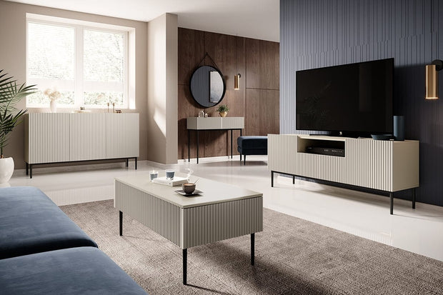 Bogart Credenza a 3 ante Nicole 150-3D Nero
