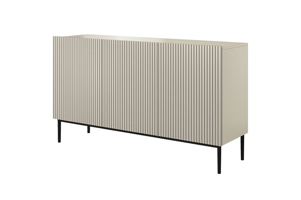 Bogart Credenza a 3 ante Nicole 150-3D Nero
