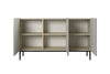 Bogart Credenza a 3 ante Nicole 150-3D Nero