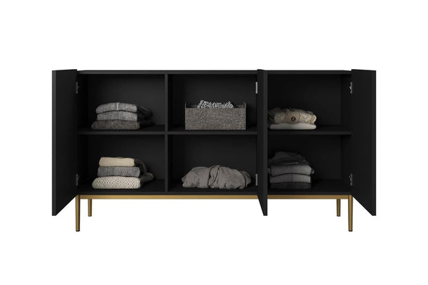 Bogart Credenza a 3 ante Nicole 150-3D Oro