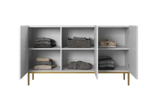 Bogart Credenza a 3 ante Nicole 150-3D Oro